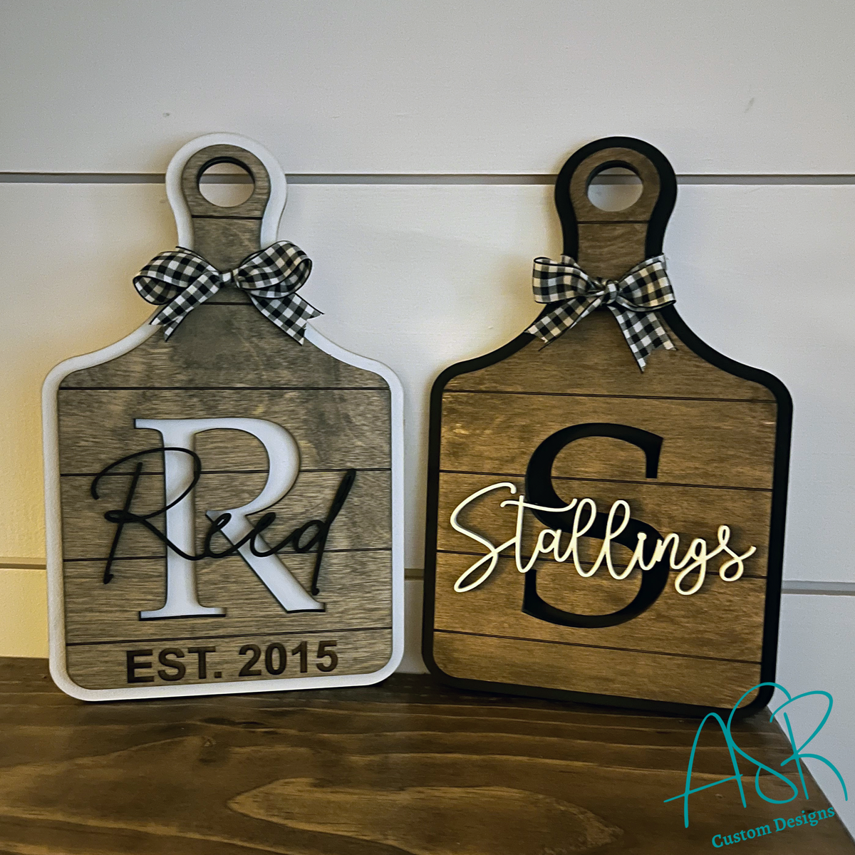 Mini Initial Cutting Board W – Darling State of Mind