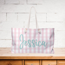 Personalized Weekender Bag, Oversized Bag, Carry On Bag, Gym Bag, Hospital Bag, Name Bag, Gift for Mom