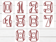 Personalized Baseball Decal with Name and Number - FREE SHIPPING
