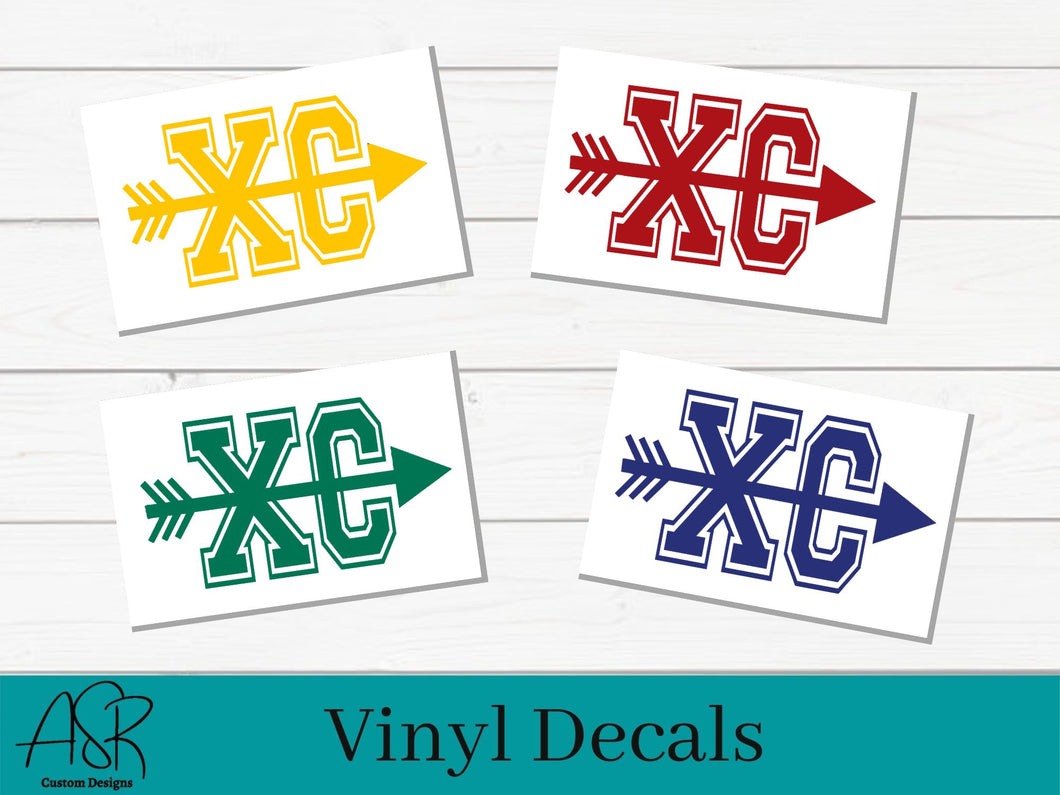 Cross Country Decal- FREE SHIPPING