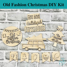 Old Fashion Christmas Tiered Tray DIY Kit- FREE SHIPPING