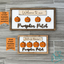Welcome to our Pumpkin Patch with up to 12 pumpkins - FREE SHIPPING