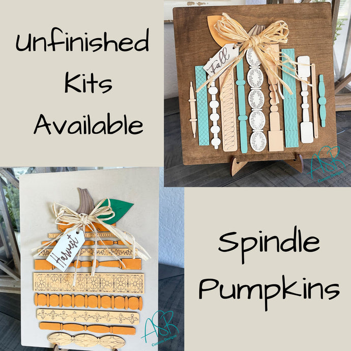 Spindle Pumpkin DIY Kit